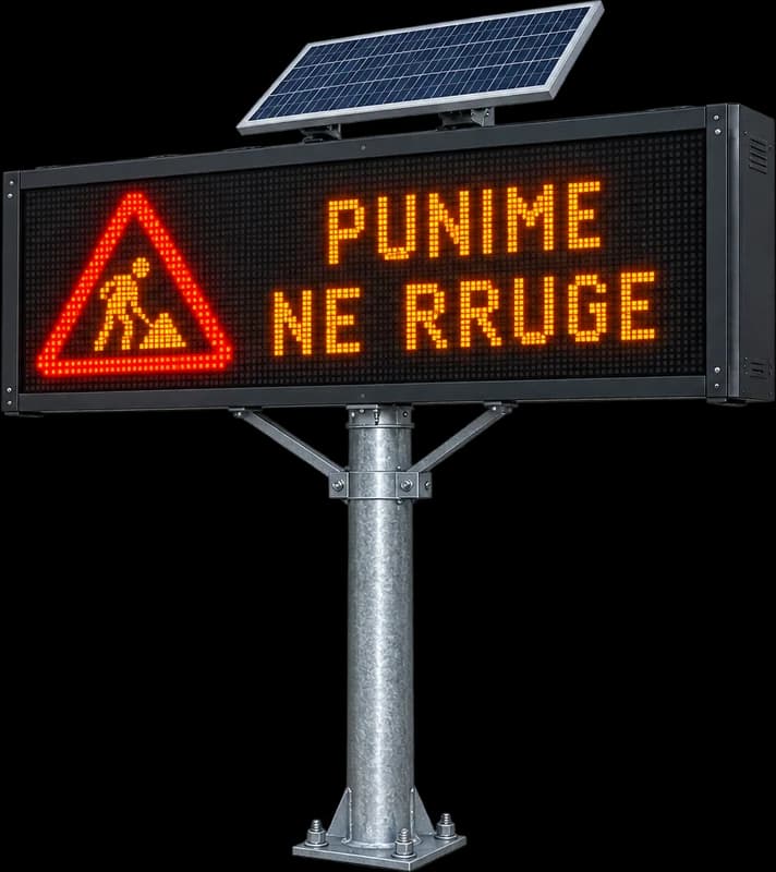 Panel me Mesazh të Ndryshueshëm
