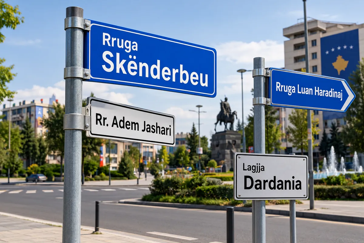 Tabela me Emra Rrugësh