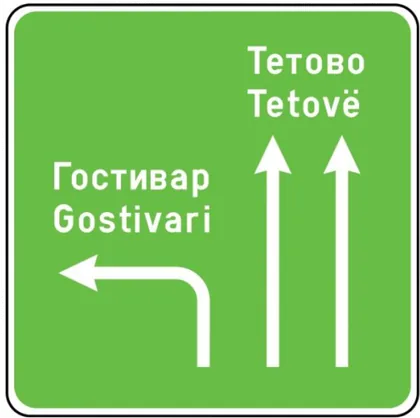 Rreshtimi i automjeteve me emërtim të vendbanimeve