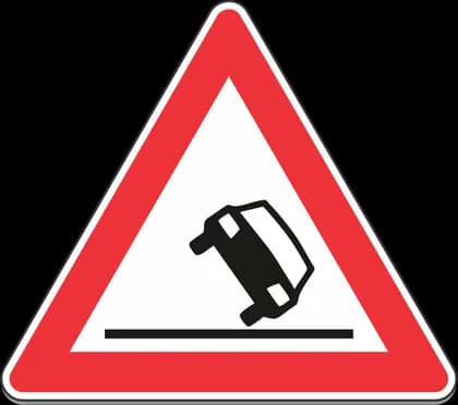 Përmbysje ose rrëshqitje e automjeteve