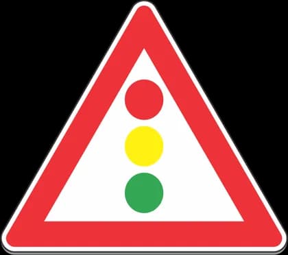 Arritje te shenjat ndriçuese të komunikacionit të vendosura në mënyrë vertikale