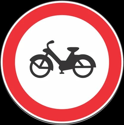 Ndalim komunikacioni për çiklomotor (moped)