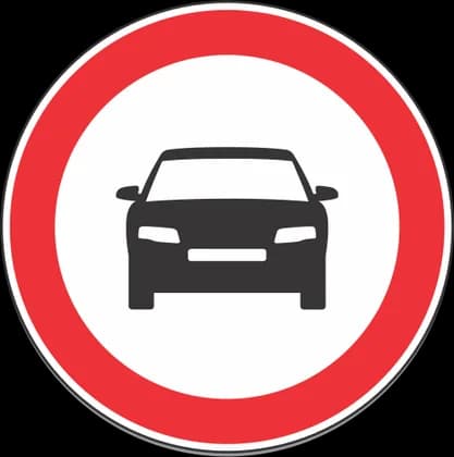 Ndalim komunikacioni për të gjitha automjetet me veprim motorik përveç motoçikletës pa rimorkio dhe mopedëve
